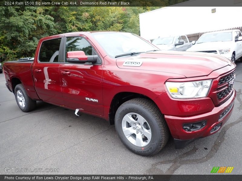 Front 3/4 View of 2024 1500 Big Horn Crew Cab 4x4
