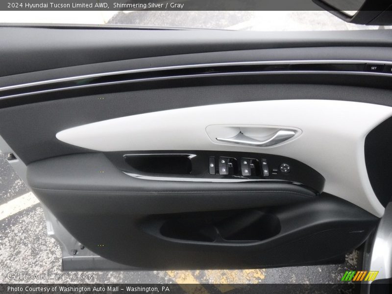 Shimmering Silver / Gray 2024 Hyundai Tucson Limited AWD