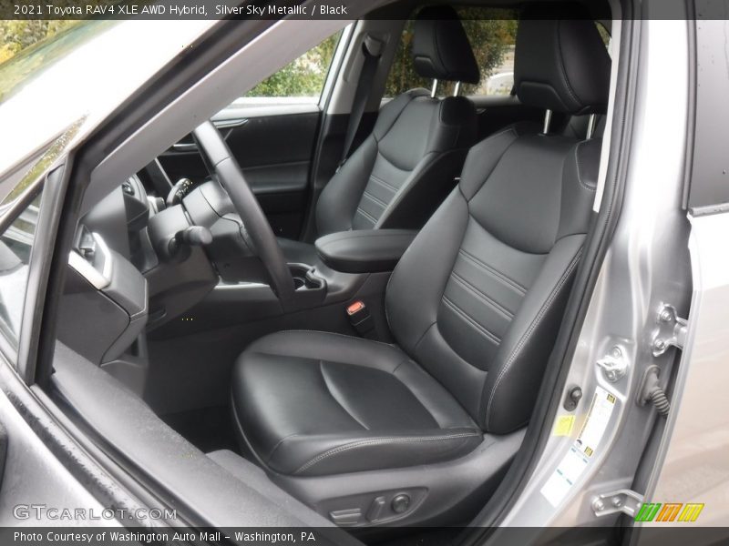 Front Seat of 2021 RAV4 XLE AWD Hybrid