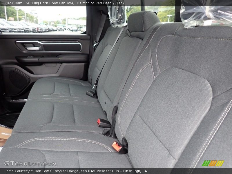 Rear Seat of 2024 1500 Big Horn Crew Cab 4x4