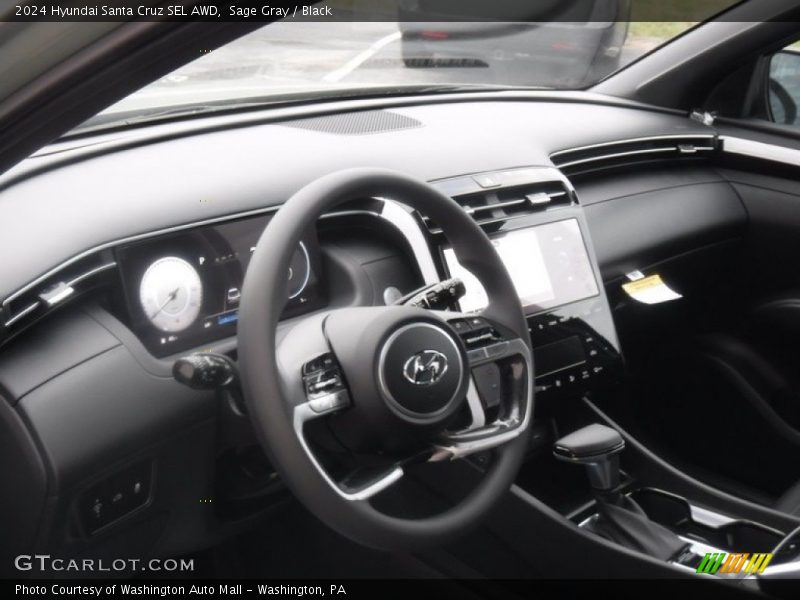 Sage Gray / Black 2024 Hyundai Santa Cruz SEL AWD