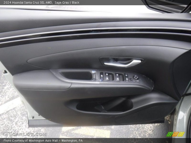 Sage Gray / Black 2024 Hyundai Santa Cruz SEL AWD