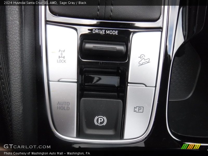 Sage Gray / Black 2024 Hyundai Santa Cruz SEL AWD