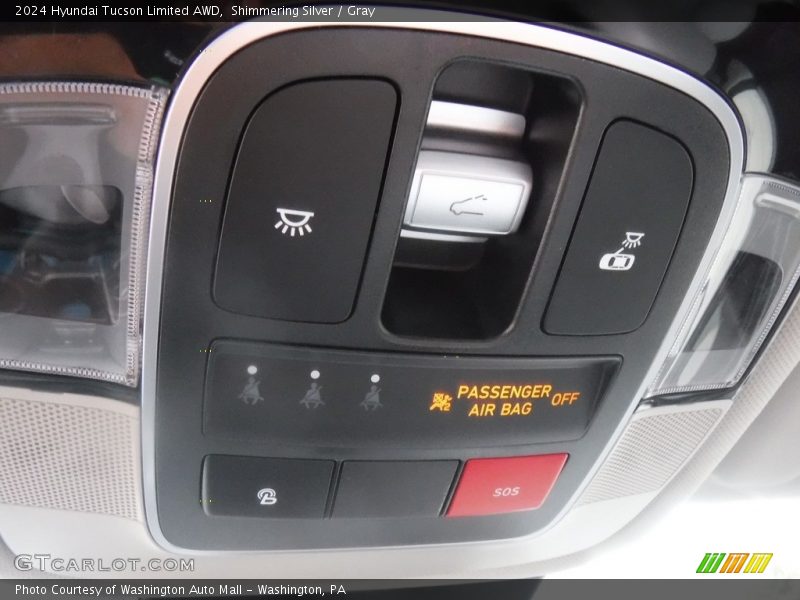 Shimmering Silver / Gray 2024 Hyundai Tucson Limited AWD
