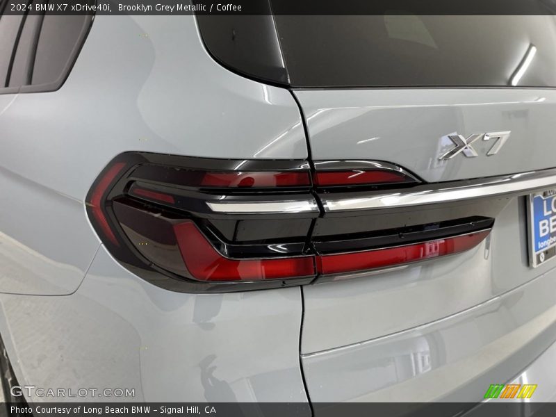 Brooklyn Grey Metallic / Coffee 2024 BMW X7 xDrive40i