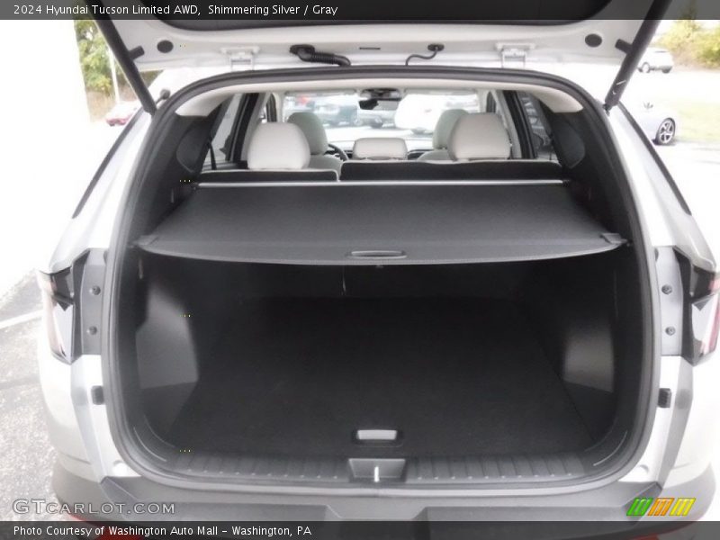 Shimmering Silver / Gray 2024 Hyundai Tucson Limited AWD