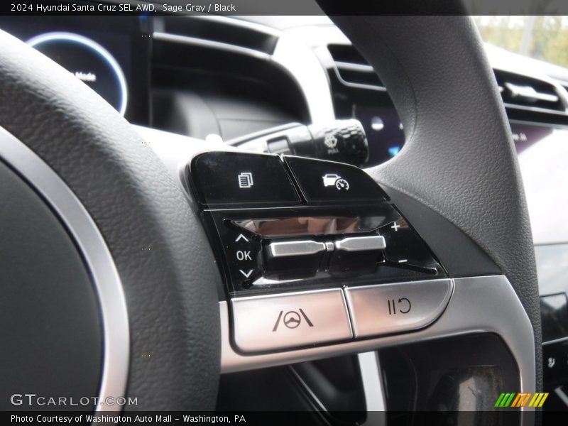 Sage Gray / Black 2024 Hyundai Santa Cruz SEL AWD