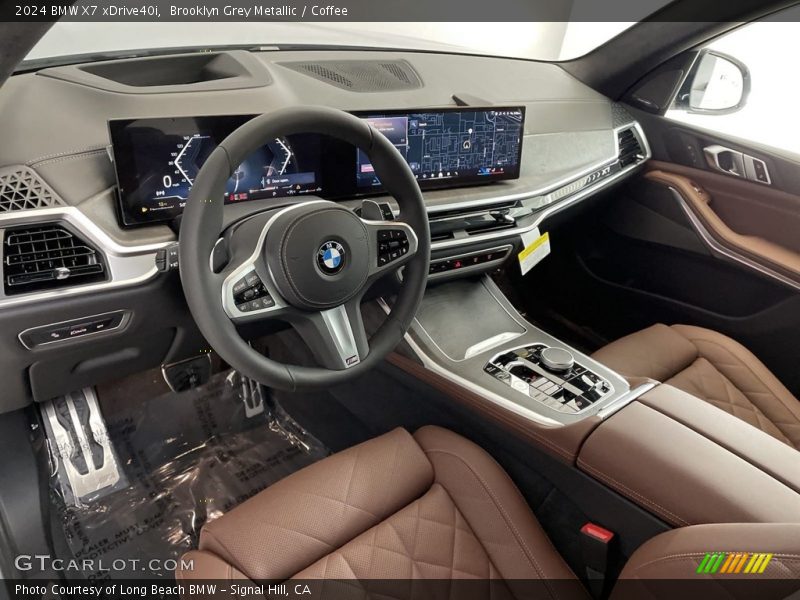  2024 X7 xDrive40i Coffee Interior