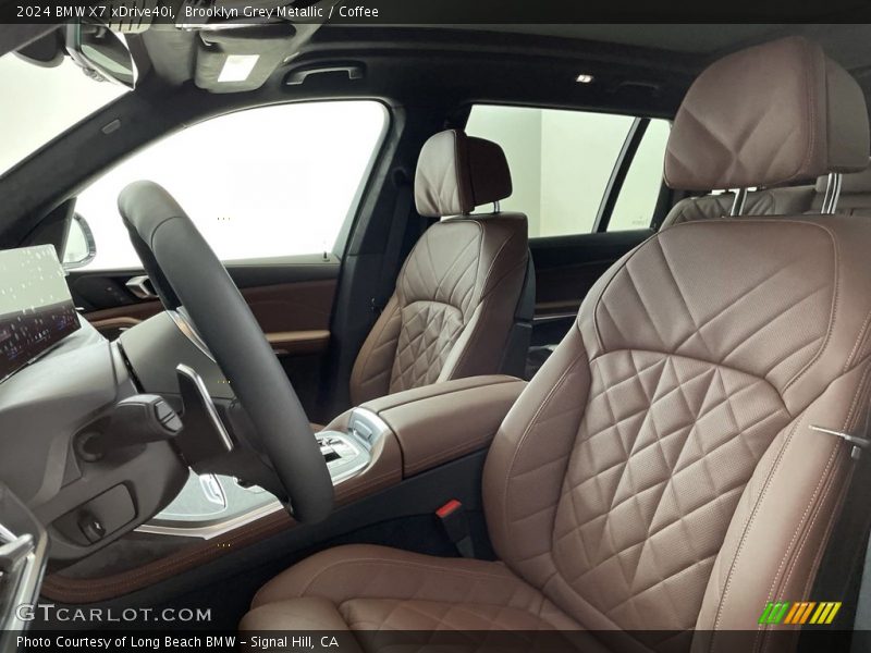 Front Seat of 2024 X7 xDrive40i