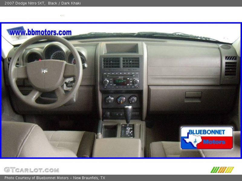 Black / Dark Khaki 2007 Dodge Nitro SXT