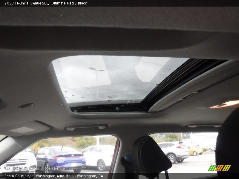 Ultimate Red / Black 2023 Hyundai Venue SEL