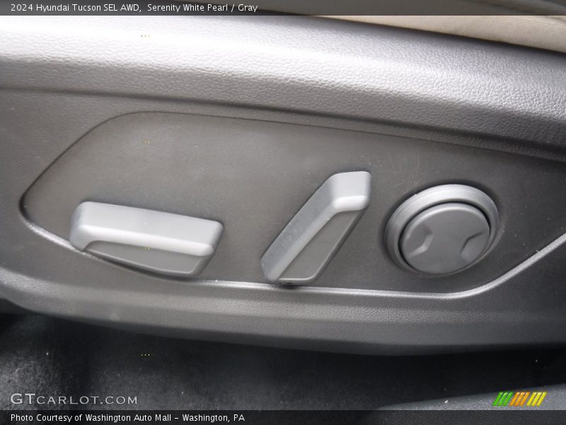 Serenity White Pearl / Gray 2024 Hyundai Tucson SEL AWD