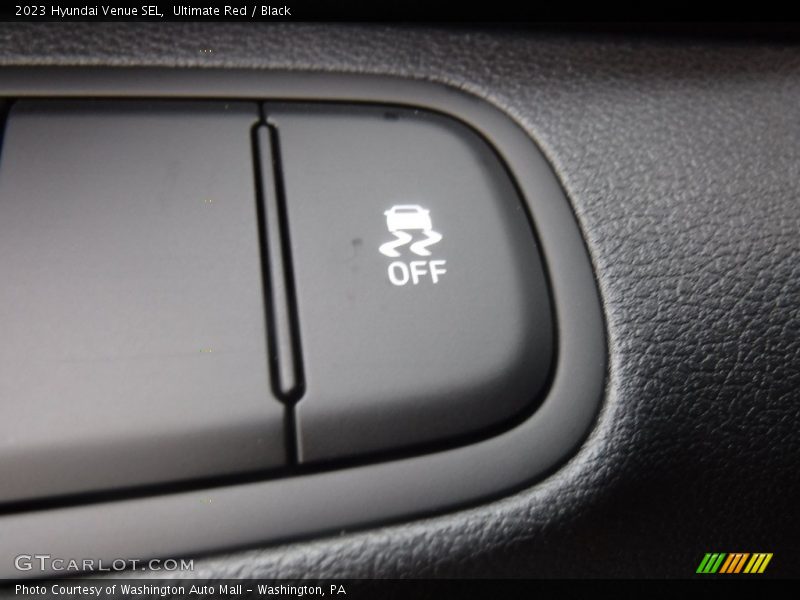 Ultimate Red / Black 2023 Hyundai Venue SEL
