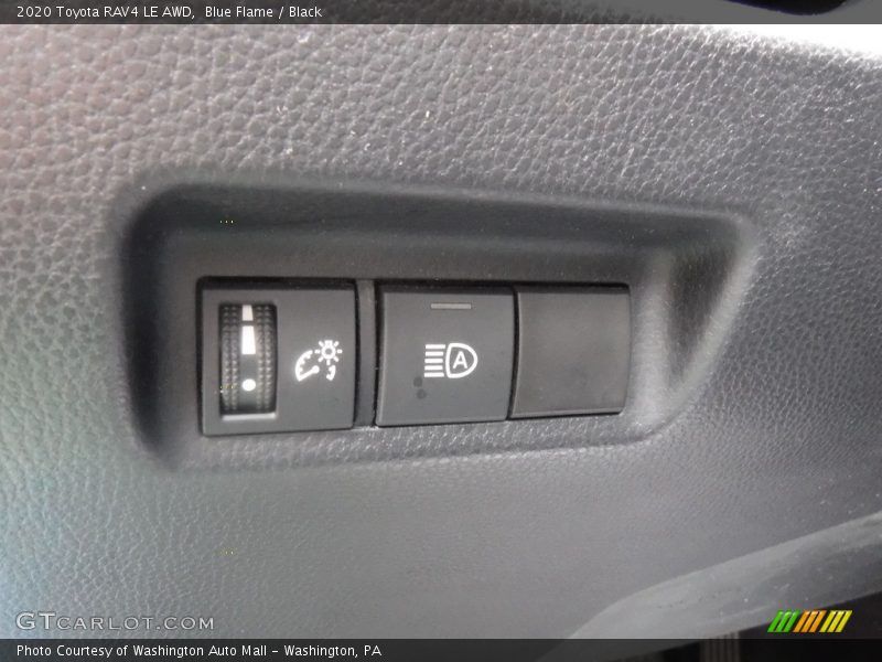 Blue Flame / Black 2020 Toyota RAV4 LE AWD