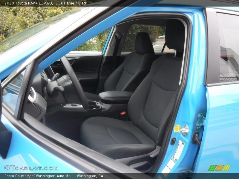 Blue Flame / Black 2020 Toyota RAV4 LE AWD