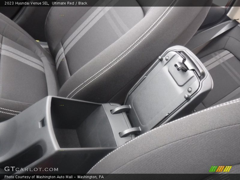 Ultimate Red / Black 2023 Hyundai Venue SEL