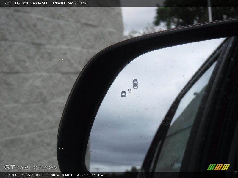Ultimate Red / Black 2023 Hyundai Venue SEL