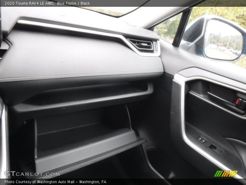 Blue Flame / Black 2020 Toyota RAV4 LE AWD