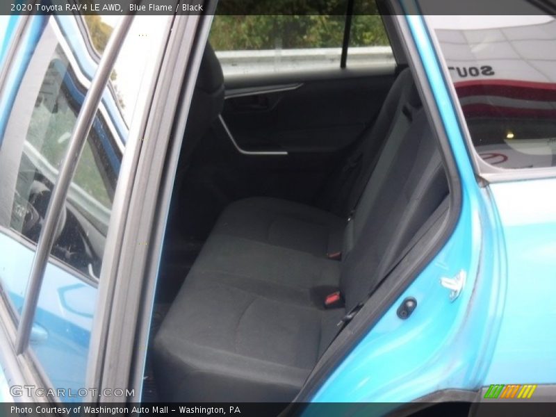 Blue Flame / Black 2020 Toyota RAV4 LE AWD