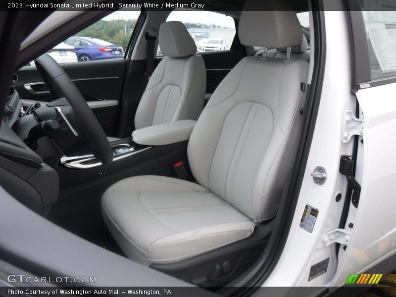 Front Seat of 2023 Sonata Limited Hybrid