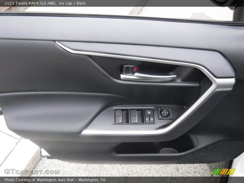 Ice Cap / Black 2023 Toyota RAV4 XLE AWD