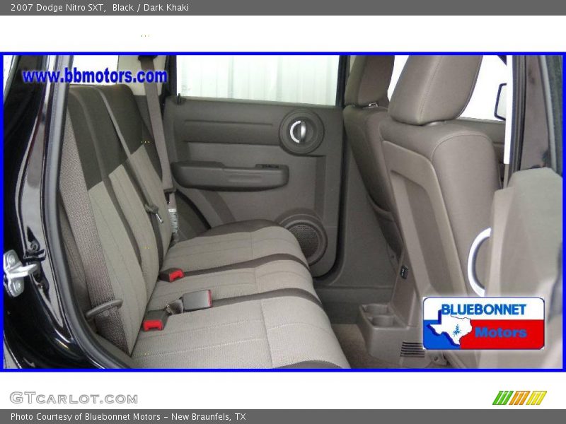 Black / Dark Khaki 2007 Dodge Nitro SXT