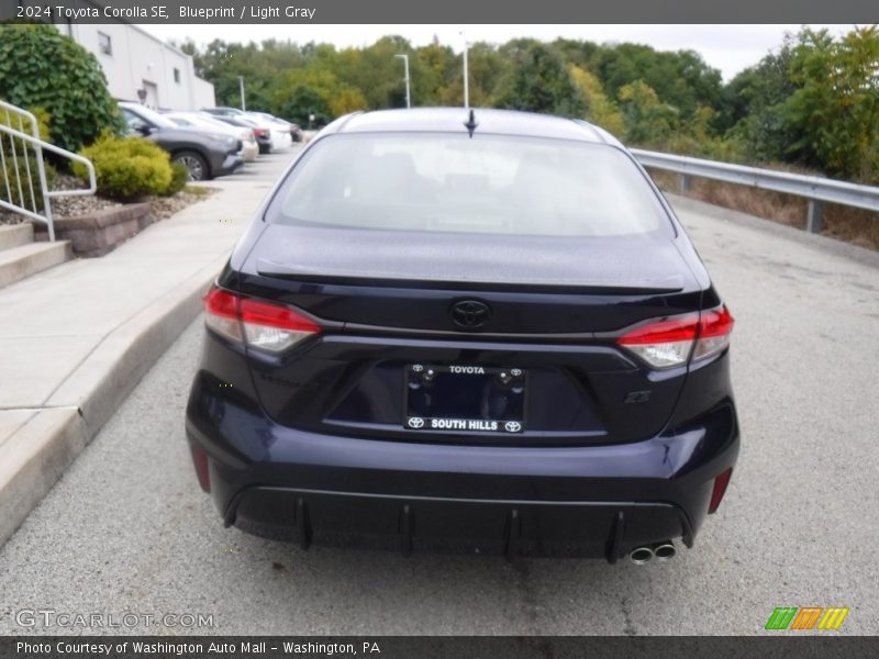 Blueprint / Light Gray 2024 Toyota Corolla SE