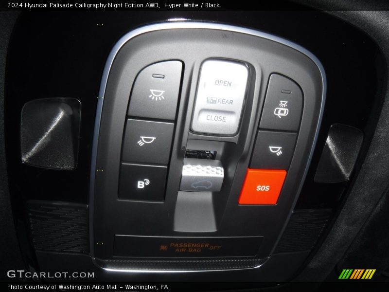 Hyper White / Black 2024 Hyundai Palisade Calligraphy Night Edition AWD