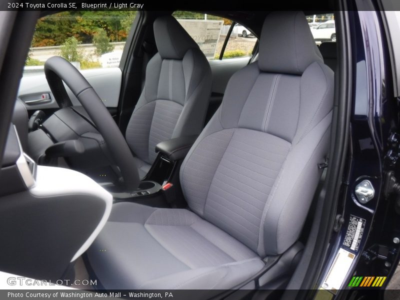 Front Seat of 2024 Corolla SE