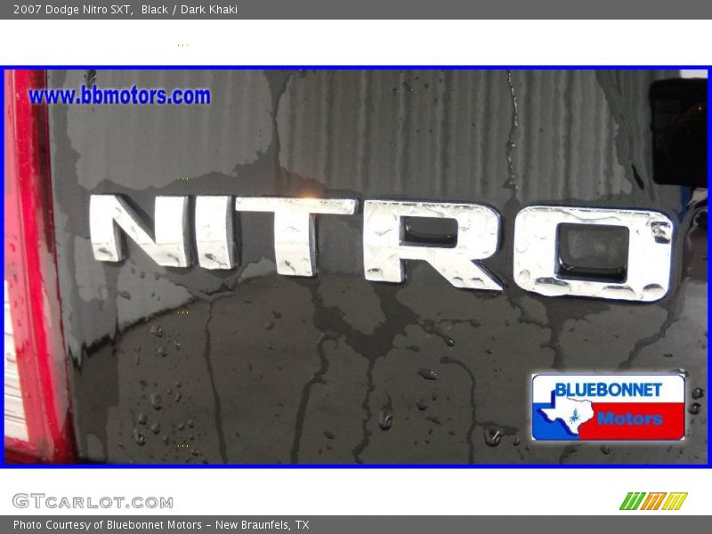 Black / Dark Khaki 2007 Dodge Nitro SXT