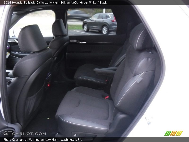 Rear Seat of 2024 Palisade Calligraphy Night Edition AWD