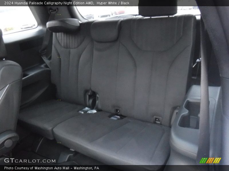 Rear Seat of 2024 Palisade Calligraphy Night Edition AWD