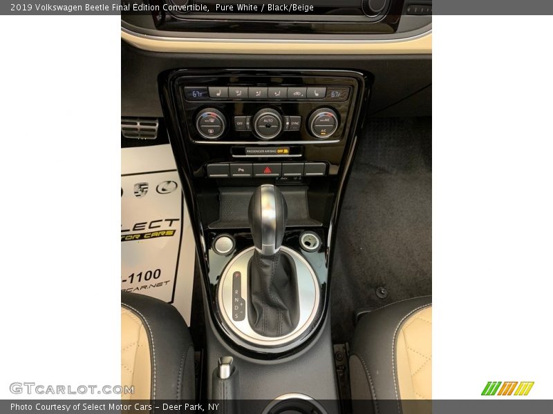  2019 Beetle Final Edition Convertible 6 Speed Tiptronic Automatic Shifter