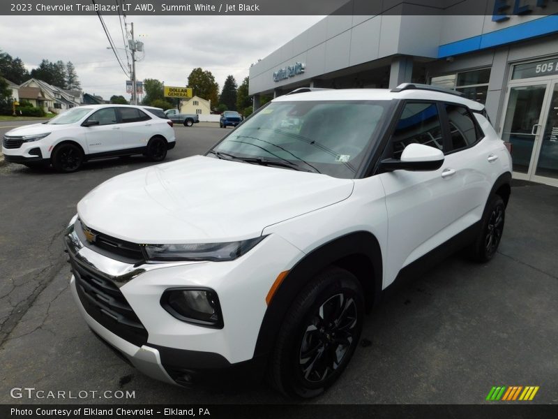 Summit White / Jet Black 2023 Chevrolet TrailBlazer LT AWD