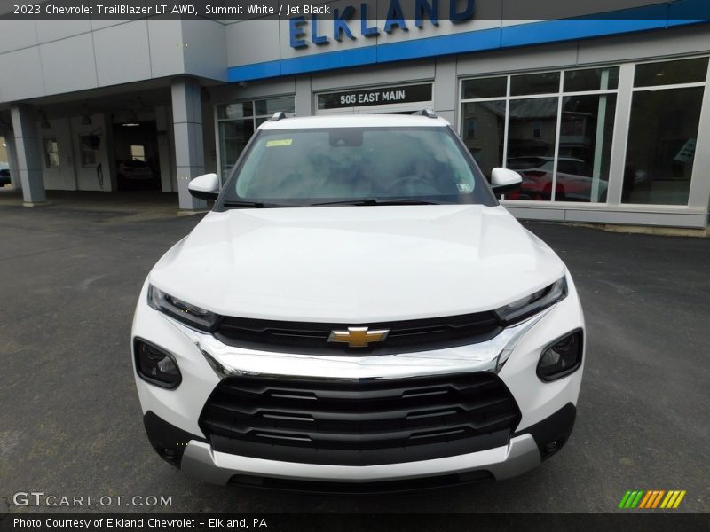 Summit White / Jet Black 2023 Chevrolet TrailBlazer LT AWD
