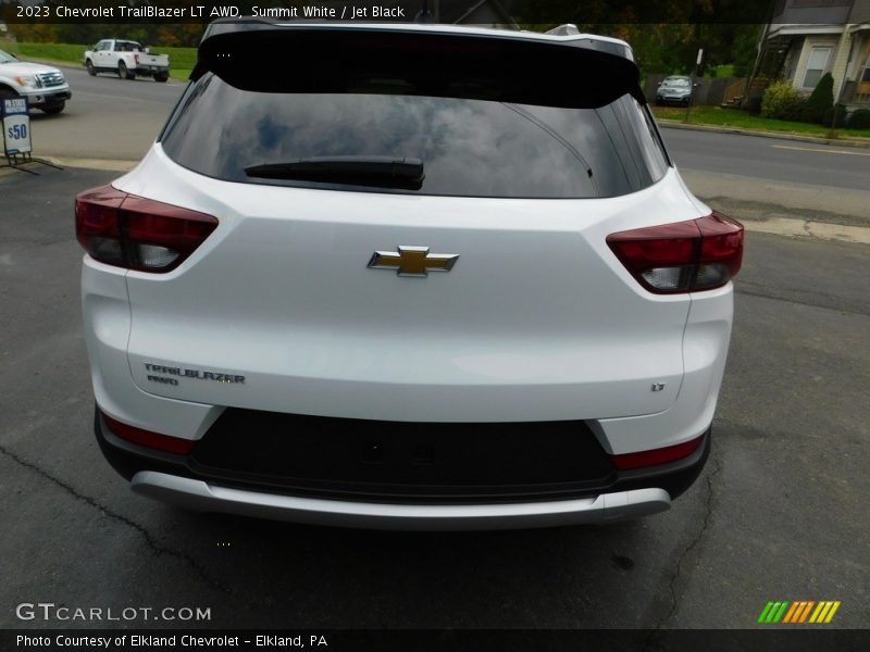 Summit White / Jet Black 2023 Chevrolet TrailBlazer LT AWD
