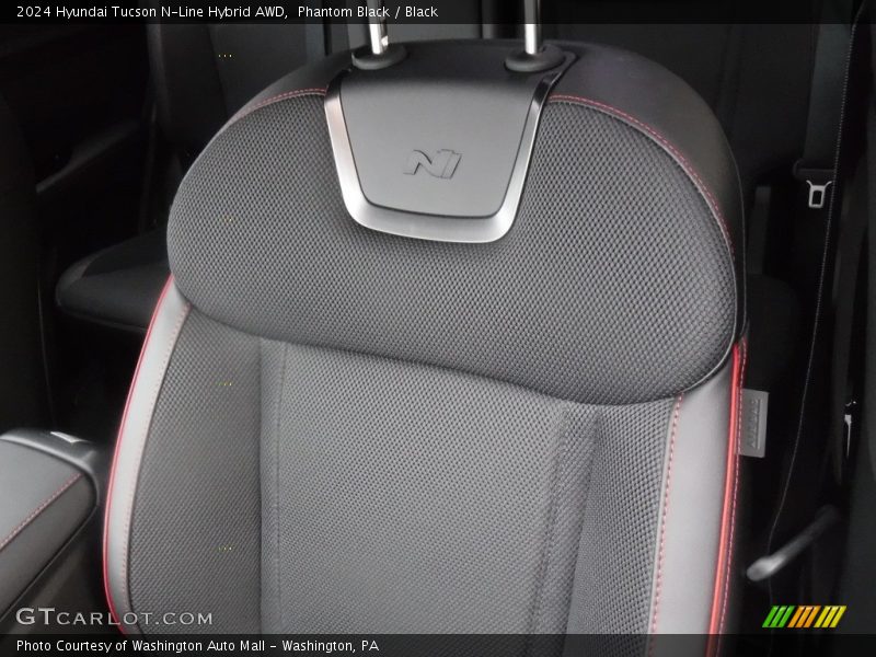 Front Seat of 2024 Tucson N-Line Hybrid AWD