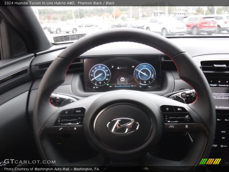  2024 Tucson N-Line Hybrid AWD Steering Wheel