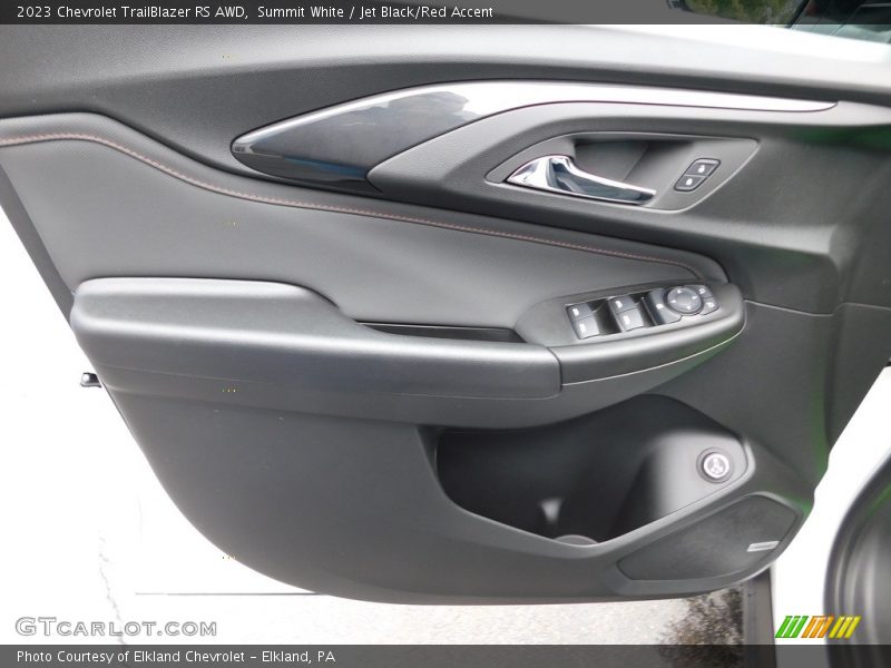 Door Panel of 2023 TrailBlazer RS AWD