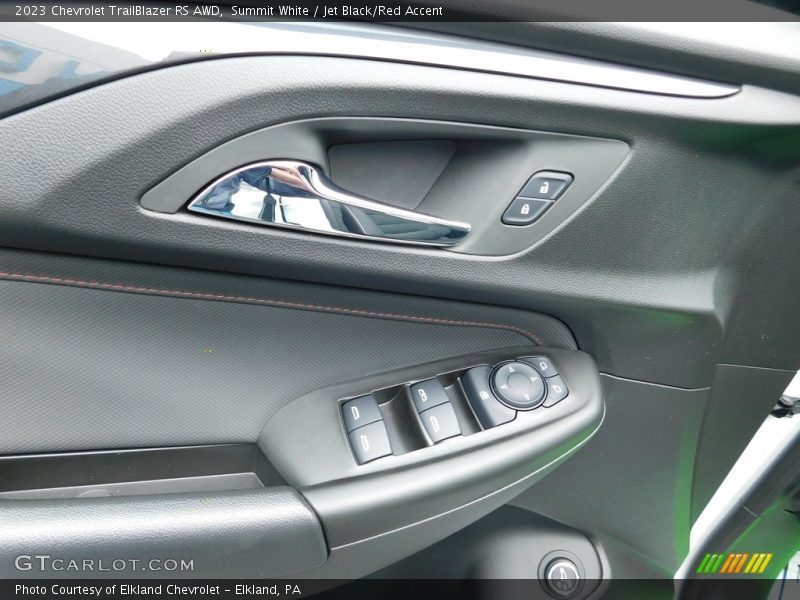 Door Panel of 2023 TrailBlazer RS AWD