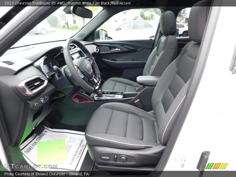  2023 TrailBlazer RS AWD Jet Black/Red Accent Interior