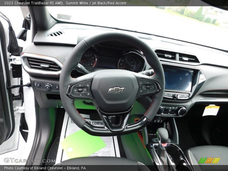 Dashboard of 2023 TrailBlazer RS AWD