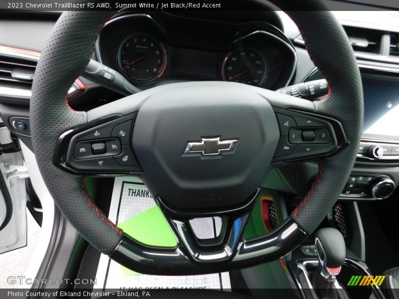  2023 TrailBlazer RS AWD Steering Wheel