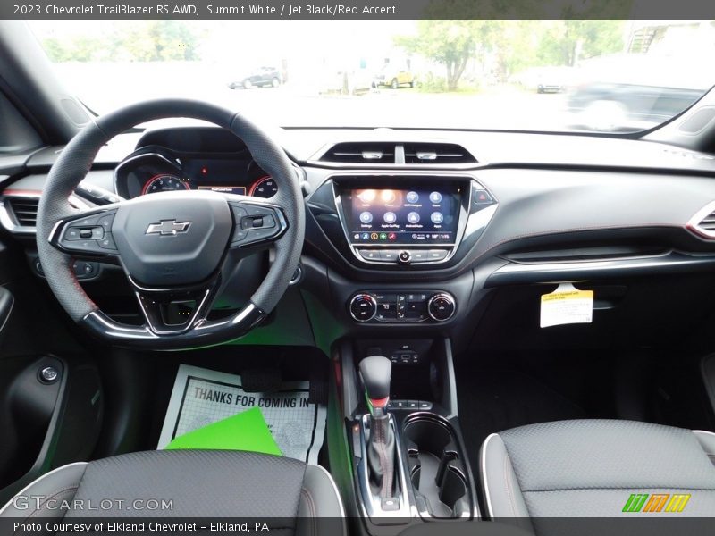 Dashboard of 2023 TrailBlazer RS AWD