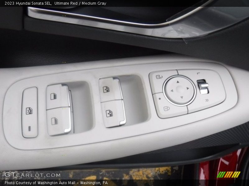 Ultimate Red / Medium Gray 2023 Hyundai Sonata SEL