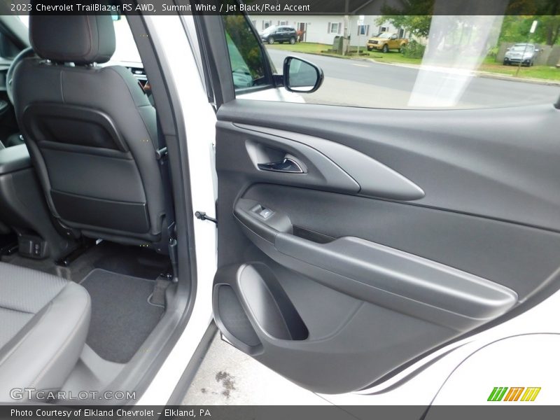 Door Panel of 2023 TrailBlazer RS AWD