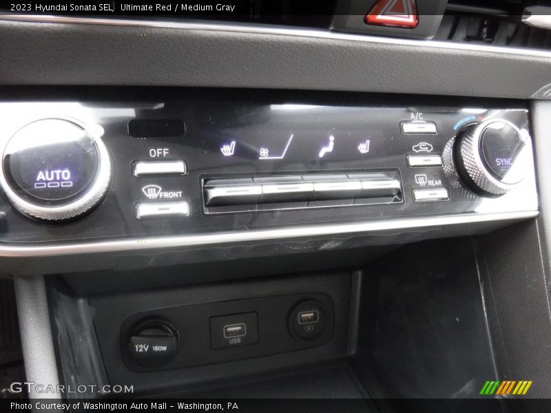 Ultimate Red / Medium Gray 2023 Hyundai Sonata SEL