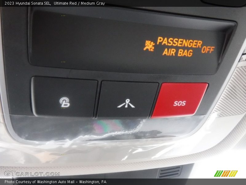 Ultimate Red / Medium Gray 2023 Hyundai Sonata SEL