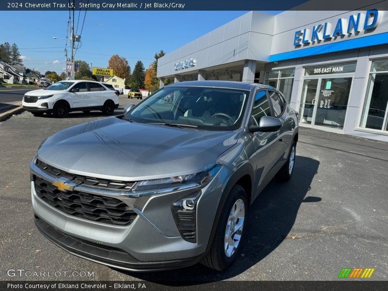 Sterling Gray Metallic / Jet Black/Gray 2024 Chevrolet Trax LS