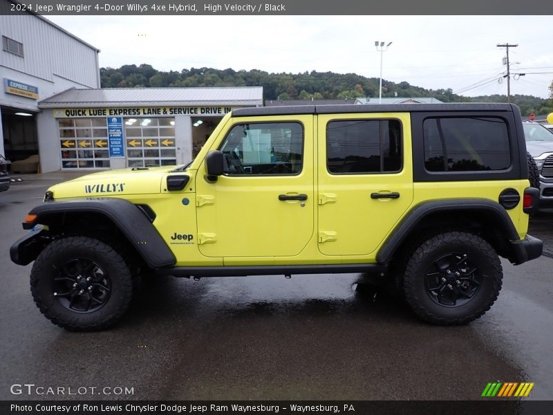  2024 Wrangler 4-Door Willys 4xe Hybrid High Velocity